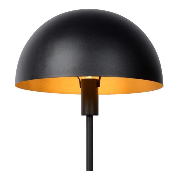 Lucide SIEMON - Tischlampe - Ø 25 cm - 1xE14 - Schwarz - detail 1